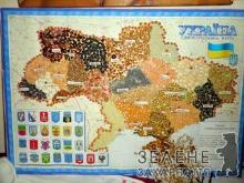Закарпатець створив "врожайну" карту України